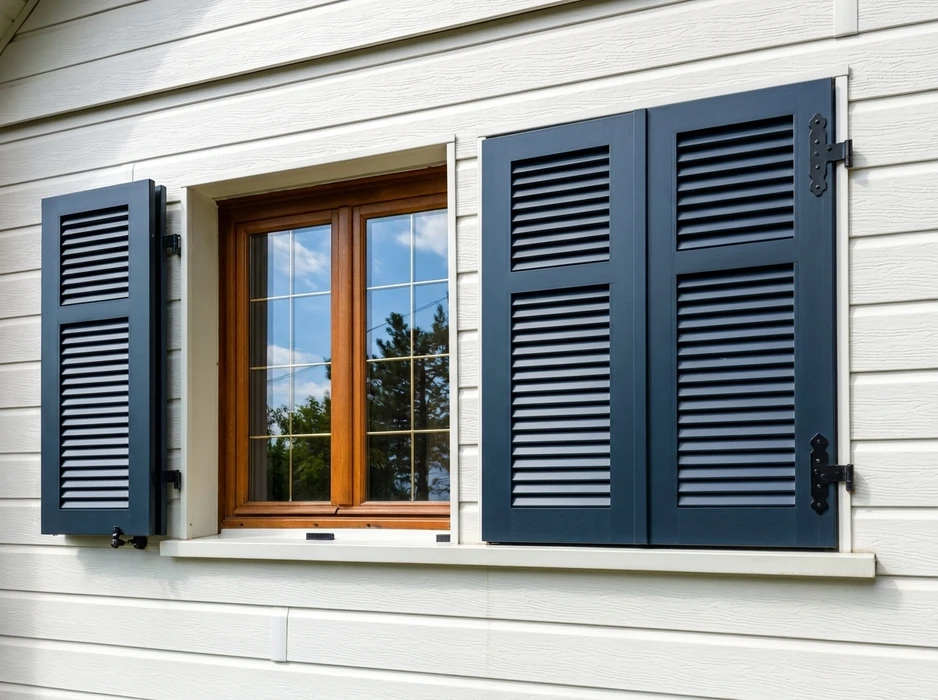 Maison individuelle de style alsacien, façade crépi beige, toiture en tuiles terre cuite équipée de **capteurs solaires thermiques** (3 panneaux plats)